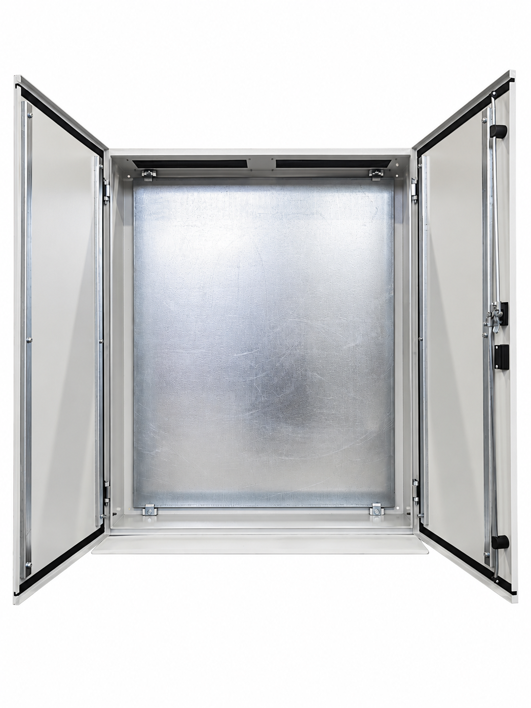 Nadgradni metalni elektroormar N/Ž 1000x1200x250 mm – IP54, RAL 7035 — NZ1000x1200x250 slika 2